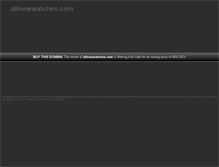 Tablet Screenshot of allnewwatches.com